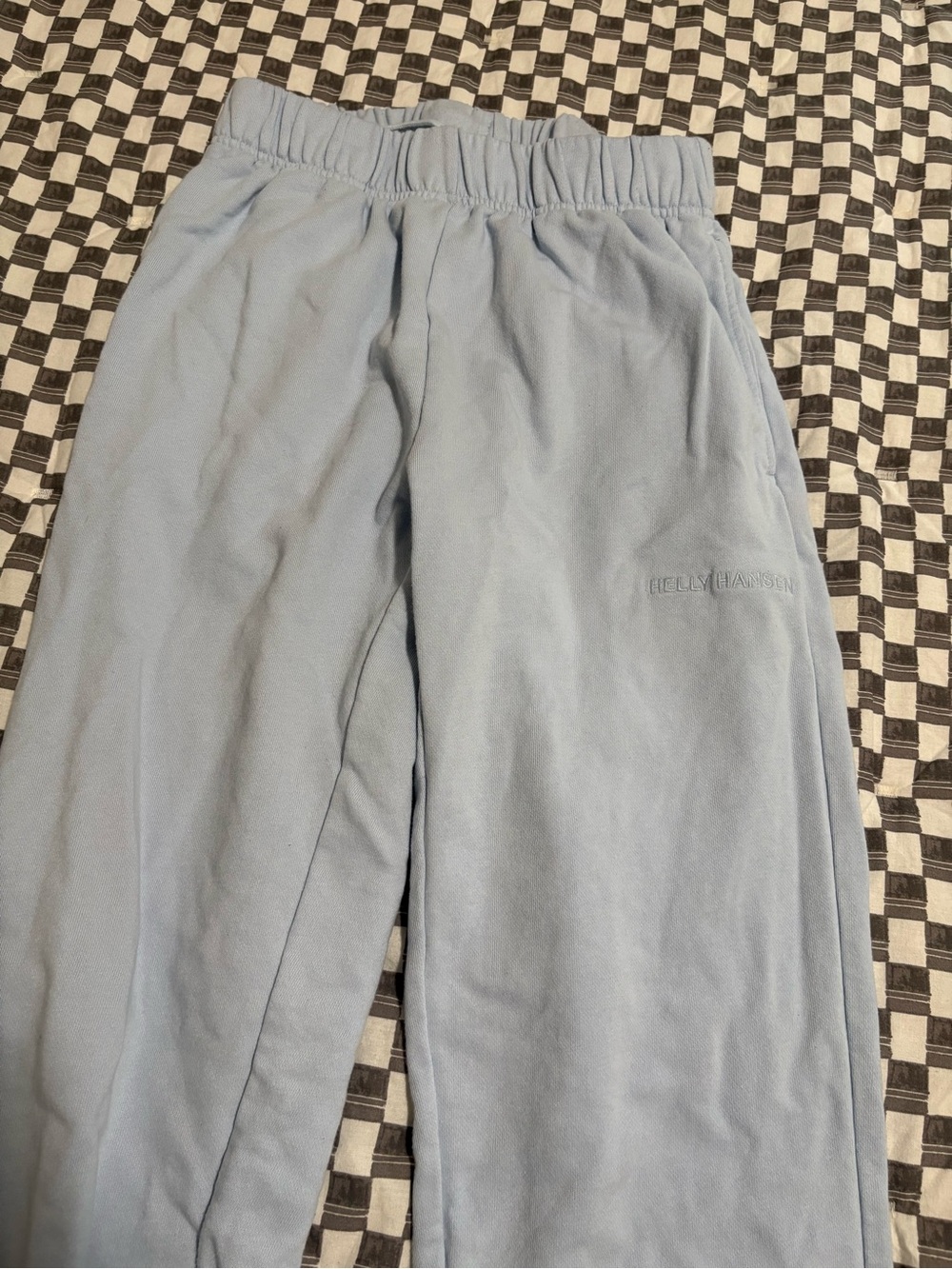 Helly Hansen Light Blue Fleece Sweatpants - Relaxed Fit